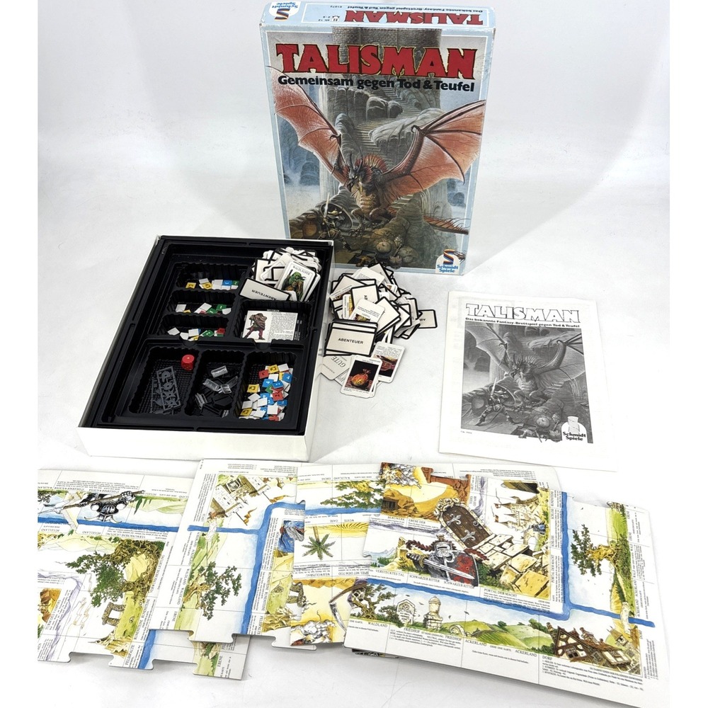 Talisman The Magical Quest GERMAN‎ VERSION Board Game 1983